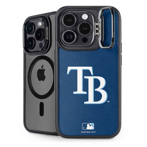 MLB Tampa Bay Rays - Solid Distressed iPhone 14 Pro Kickstand Case